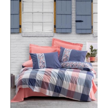 Cotton Box Tek Kişilik Nevresim Takımı Cielo Mercan 8680108058152