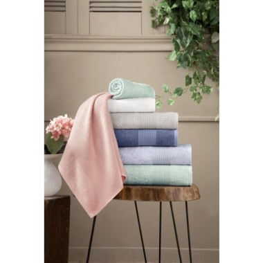 Altınbaşak Bambu 6lı 70x140 Banyo Havlusu Berta