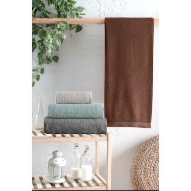 Altınbaşak Jakarlı 4lü 70x140 Banyo Havlusu Astor V1