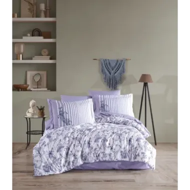 Hobby Çift Kişilik Poplin Nevresim Healing Stones Amatis