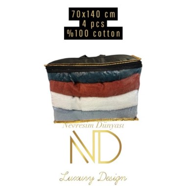 Nevresim Dünyası 70x140 4'lü Havlu Prime 3