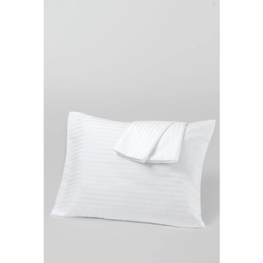 Nevresim Dünyası 2 Adet Zeus Serisi Pamuk Saten Otel Yastık Kılıfı 50x70