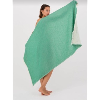 Nevresim Dünyası Müslin Peştemal Yeşil