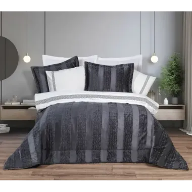 Hobby Nirvana Yatak Örtüsü Seti İndigo