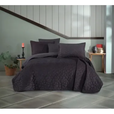 Hobby Silvana Yatak Örtüsü Antrasit
