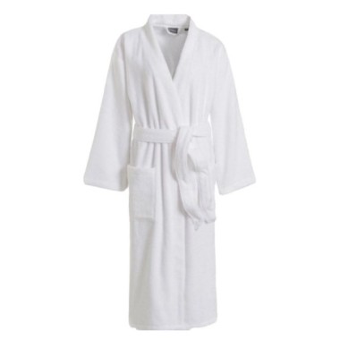 Nevresim Dünyası Pamuklu Tek Bornoz Beyaz Unisex