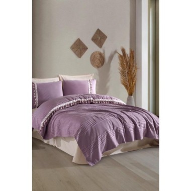 Clasy Pike Takımı Çift Kişilik Bohemline V7 Lila