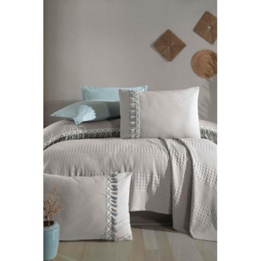 Clasy Pike Takımı Çift Kişilik Bohemline V10 A.Gri