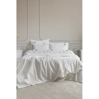 Şaheser Home Collection Nakışlı Çift Kişilik Nevresim Takımı Harmony 