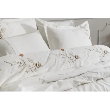 Şaheser Home Collection Nakışlı Çift Kişilik Nevresim Takımı Cosmos
