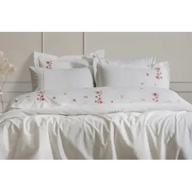 Şaheser Home Collection Nakışlı Çift Kişilik Nevresim Takımı Amber