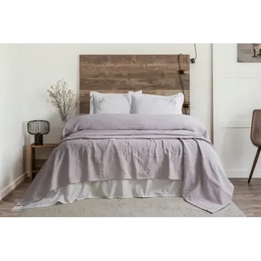 Şaheser Home Collection Yatak Örtüsü Seti Çift Kişilik Derek Lila