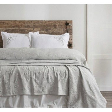 Şaheser Home Collection Yatak Örtüsü Seti Çift Kişilik Derek Bej