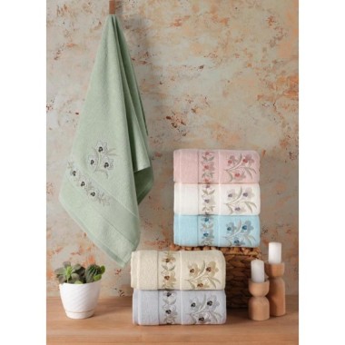 Hobby Eliza Style 1  6lı Havlu 50x90 Asorti
