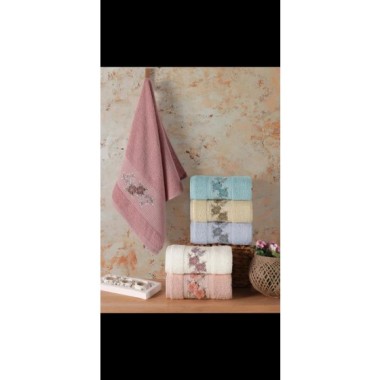 Hobby Emily Style 4  6lı Havlu 50x90 Asorti