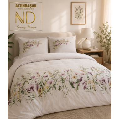 Altınbaşak Creaforce Çift Kişilik Nevresim Takımı Garden Arcane