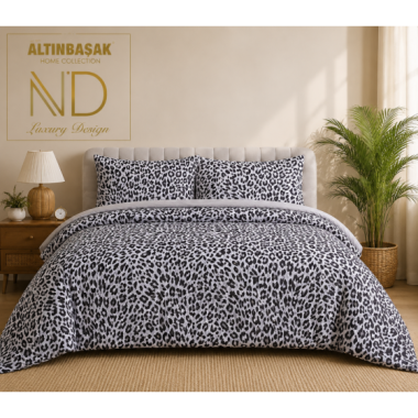 Altınbaşak Creaforce Çift Kişilik Nevresim Takımı Roar Marble