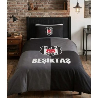 Taç Lisanslı Beşiktaş Efsane Tek Kişilik Nevresim Takımı