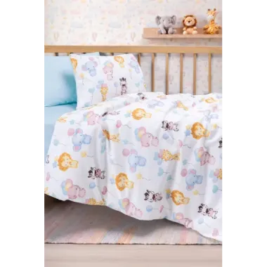 Cotton Box Bebek Nevresim Takımı Cubby Mint