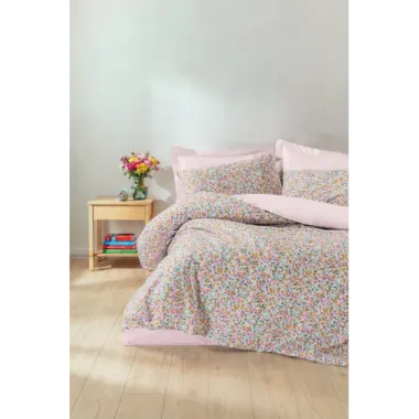 Cotton Box Petite  Çift Kişilik Nevresim Takımı Pippa Pembe