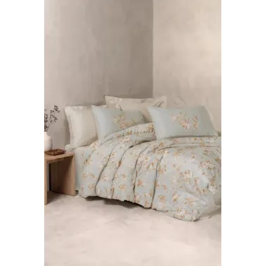 Cotton Box  Saten Nevresim Takımı Çift Kişilik Melrose Bej
